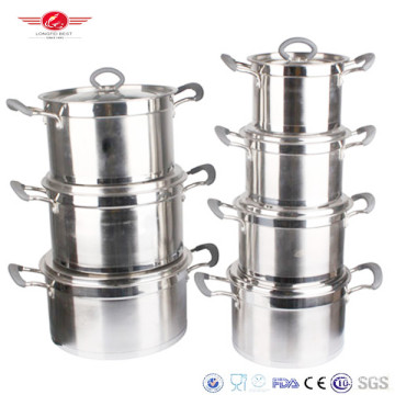 Fine Finished Stainless Steel Cookware